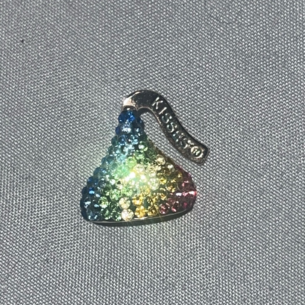 Rainbow Hershey Kisses Charm